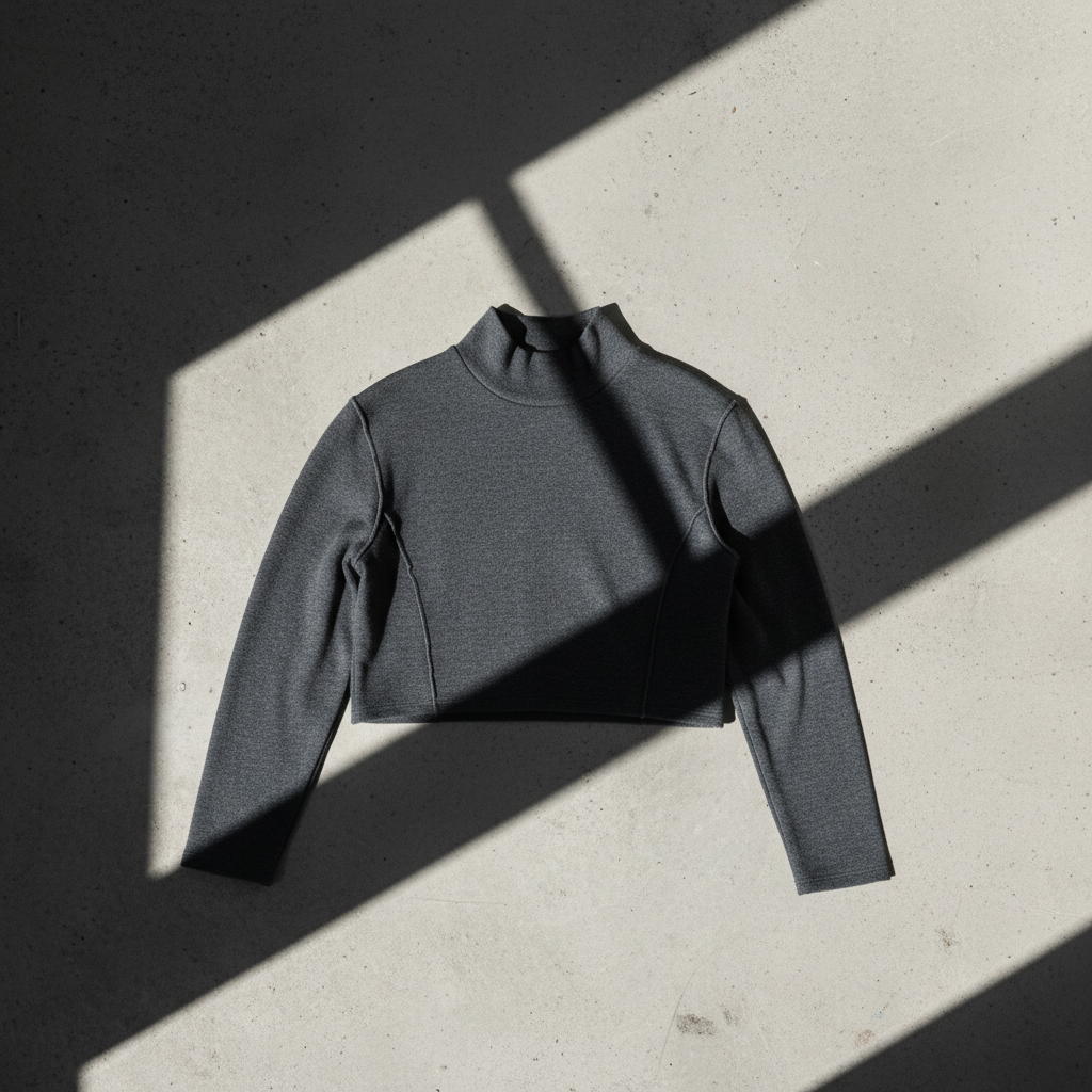 Cropped Mock Neck - Thread Theory